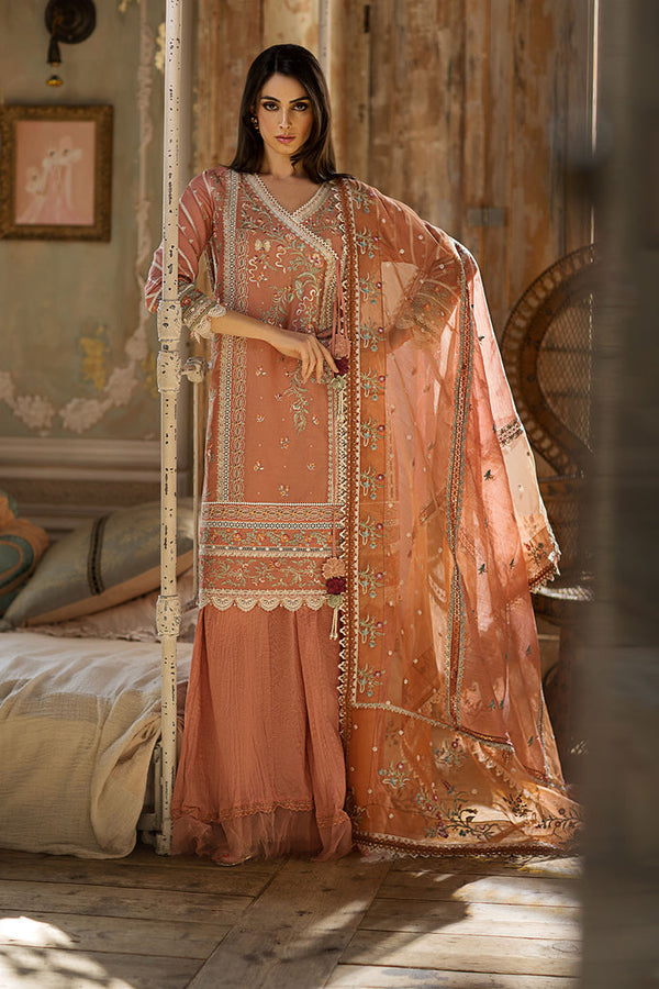 Sobia Nazir Embroidered Lawn 3 Piece suit DESIGN 9A