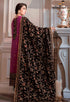 Asim Jofa Embroidered Raw silk 3 piece suit AJAM-04