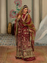 Maryam Hussain Embroidered organza 3 piece suit AYNA