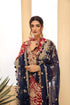 Adan Libas Embroidered Chiffon 3 Piece Suit Red Galore