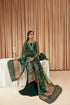 Farasha Embroidered Net 3 piece suit Zamurd