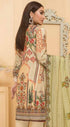 Haniya Embroidered Linen 3 Piece Suit With Chiffon Dupatta Design 06