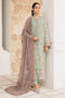 Flossie Embroidered Chiffon 3 Piece suit LUSTRE BERYL A