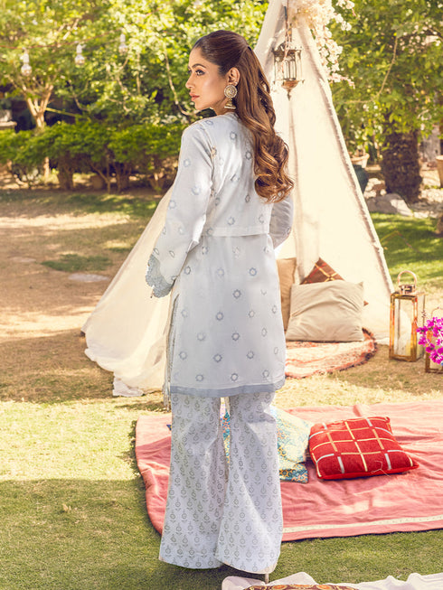 Salitex Embroidered Lawn 2 Piece suit RE-00009CUT