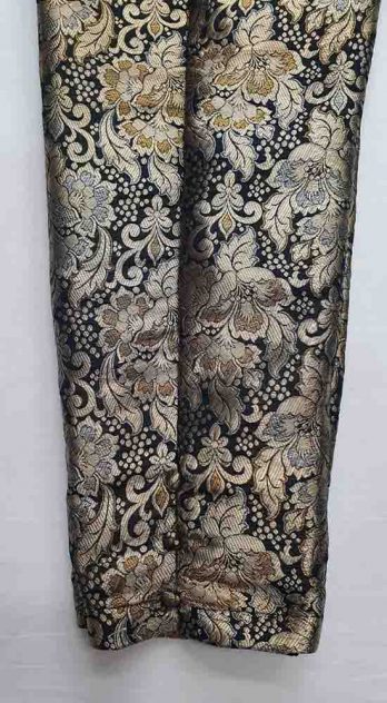 Creations Embroidered Jamawar 1 piece Trouser Design B-404