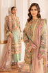 Baroque Embroidered Net 3 piece suit CH07-01