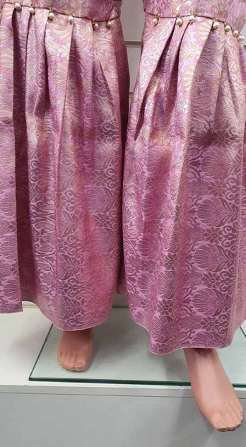 Creations Embroidered Jamawar 1 piece sharara Design B-367