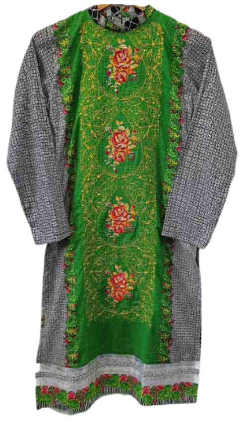 Needlez Embroidered Lawn 3 Piece Suit Design N-103