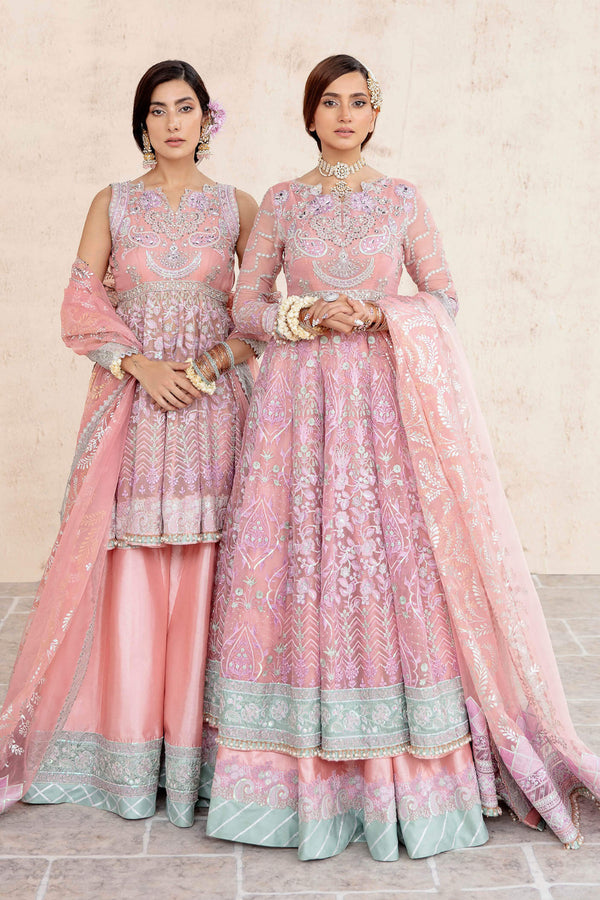 Asifa and Nabeel Embroidered Masoori 3 Piece suit AFREEN SF-03